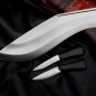 Hand forged kukri knife- 8 Inches Blade kukri/ khukuri- 5160 leaf spring of truck- Balance water