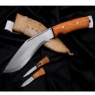 6 inches Blade hand forged khukuri-Handle-Full tang-Double Layer Blade-Sharpen-Tempered-Ready to use