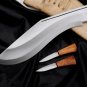 8 inches Blade hand forged khukuri-5 inches Handle-Full tang-Double Layer Blade-Sharpen-Tempered