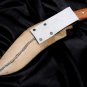 8 inches Blade hand forged khukuri-5 inches Handle-Full tang-Double Layer Blade-Sharpen-Tempered