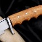 8 inches Blade hand forged khukuri-Gripper Handle-Full tang-Double Layer Blade-Sharpen-Tempered