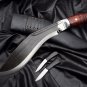 10 inches Blade Black Farmer kukri-khukuri-Full tang-Heavy duty kukri-Tempered-Carbon steel-balance