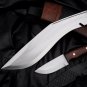 Hand forged kukri knife 12 inches Blade Everest kukri 5160 leaf spring truck Balance water tempered