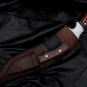 Hand forged kukri knife 12 inches Blade Everest kukri 5160 leaf spring truck Balance water tempered