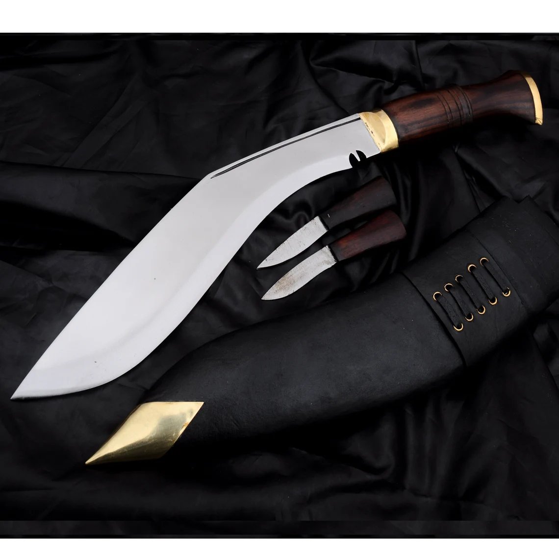 11" Replica Historical khukuri -hand Forged kukri knife-polished-Historical personalization-Handmade