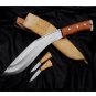 Personalized Hand forged kukri knife- 11 inches Blade made of 5160 leaf spring of truck