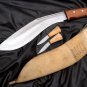Personalized Hand forged kukri knife- 11 inches Blade made of 5160 leaf spring of truck