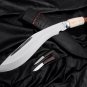 13 inches Blade Handmade kukri-khukuri-Handmade kukri knife-Full tang-leaf spring of truck-Tempered