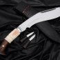 13 inches Blade Handmade kukri-khukuri-Handmade kukri knife-Full tang-leaf spring of truck-Tempered