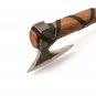 Hand-Forged Carbon Steel Viking Axe with Rose Wood Carving Axe Best BirthdayAnniversary Gift For Him