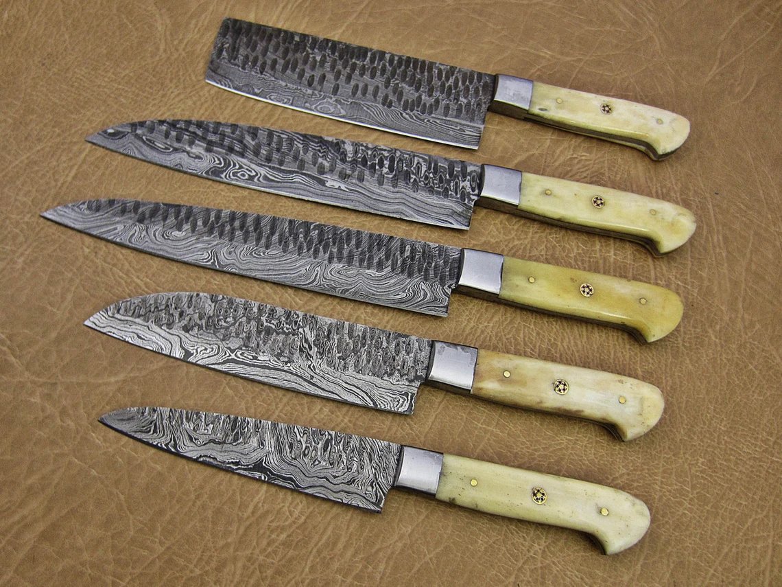 Handmade High-quality chef knives Chef set Best gift Gift for her Gift for husband Anniversary Gift