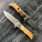 Personalized Gift for Men Pocket Hunting Knife Blade Folding Custom Design