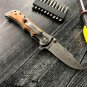 Personalized Gift for Men Pocket Hunting Knife Blade Folding Custom Design