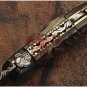 Personalized Custom Handmade Damascus Steel Eye Catching Pocket Folding Knife