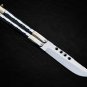 Personalized D2 TOOL STEEL ORIGINAL Folding Knife Stainless Kamagong Wood Inserts With Sheath