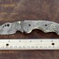 Handmade Damascus Steel Elegant Design Functional 7â EDC Pocket Folding Knife