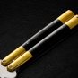Personalized Custom 440c Stainless steel Folding Knife Brass with Kamagong Wood Inserts