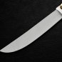 Personalized Custom 440c Stainless steel Folding Knife Brass with Kamagong Wood Inserts