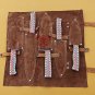 Handmade Damascus Chef's Knife Set of 5 Knife Kitchen Knife Camping Knife Gift for Him