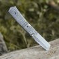 Liner Lock 7" Handmade Damascus Steel Pocket Knife Damascus Steel Handle Folding Knife
