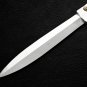 PERSONALIZED VG10 SUPER STEEL HANDLE MATERIALS &acirc;�� BRASS WITH BONE AND KAMAGONG WOOD INSERTS+SHEATH