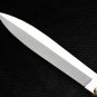 Personalized Vg10 Super Steel Handle Materials Folding knife Brass with Narra Wood Inserts + Sheath