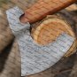 Damascus Steel Axe, Viking Axe, Throwing Axe Damascus, Damascus Axe Head, Hunting Axe, Throwing Axe
