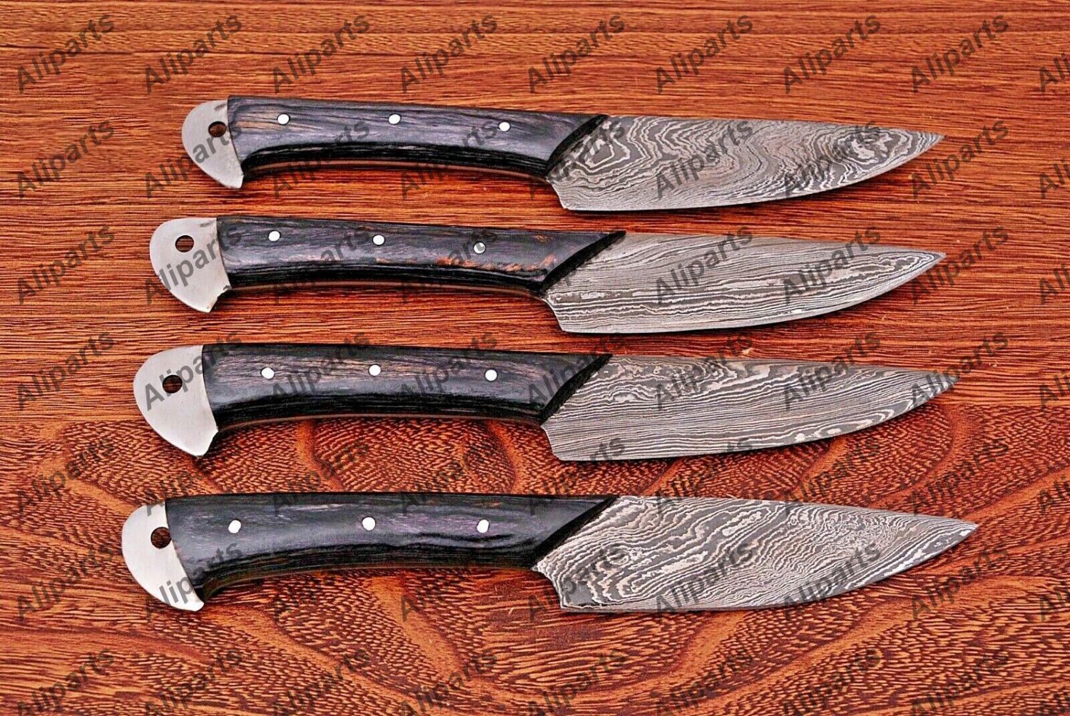 Damascus chef knives,Chef knife set,Kitchen knife set,Chef knives set damascus,Damascus steel chef
