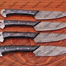 Damascus chef knives,Chef knife set,Kitchen knife set,Chef knives set damascus,Damascus steel chef