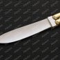 Personalized Handmade High Carbon Steel Folding Butterfly Brass with Rose Wood Inserts With Sheath
