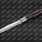 Handmade D2 Tool Steel Folding Butterfly Stainless Steel High Grains Rose Wood Inserts with Sheath