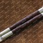 Handmade D2 Tool Steel Folding Butterfly Stainless Steel Walnut Burl Wood Inserts with Sheath