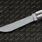 Personalized Custom D2 Tool Steel Folding Butterfly Stainless Steel Bone Inserts with Leather Sheath