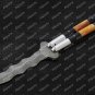 Personalized Custom High Carbon Steel Folding Butterfly Brass with Stainless Steel with Bone+sheath