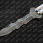 Personalized Custom High Carbon Steel Folding Butterfly Brass with Stainless Steel with Bone+sheath