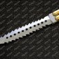 Personalized D2 tool steel Folding butterfly Stainless Steel brass with bone rose wood Insert+Sheath