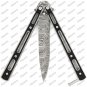 Personalized Custom Handmade Heavy Duty Folding Butterfly Stainless Steel with Leather Sheath