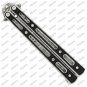 Personalized Custom Handmade Heavy Duty Folding Butterfly Stainless Steel with Leather Sheath