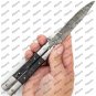 Personalized Custom Handmade Heavy Duty Folding Butterfly Knives Stainless Steel with Leather Sheath