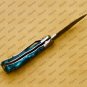 Customize Damascus Pocket Folding Knife Groomsmen Gifts Anniversary Gift Authentic with Sharping Rod