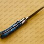 Customize Damascus Pocket Folding Knife Groomsmen Gifts Anniversary Gift Authentic with Sharping Rod