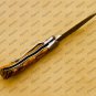 Customize Damascus Pocket Folding Knife Groomsmen Gifts Anniversary Gift Authentic with Sharping Rod