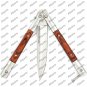 Custom Handmade Heavy-Duty Folding Butterfly Knives Stainless Steel with Leather Sheath, Butterfly