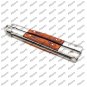 Custom Handmade Heavy-Duty Folding Butterfly Knives Stainless Steel with Leather Sheath, Butterfly
