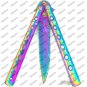 Custom Handmade Heavy-Duty Folding Butterfly Knives Stainless Steel with Leather Sheath, Butterfly