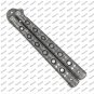 Custom Handmade Original Filipino Balisong Butterfly Knife Brass + Kamagong Wood Inserts + Sheath