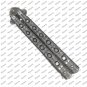 Custom Handmade Original Filipino Balisong Butterfly Knife Brass + Kamagong Wood Inserts + Sheath