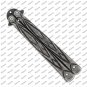 Personalized Custom Handmade Heavy-Duty Folding Butterfly Folding Knives Stainless Steel with Sheath