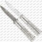 Personalized Custom Handmade Heavy-Duty Folding Butterfly Folding Knives Stainless Steel with Sheath