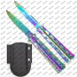 Personalized Custom Handmade Heavy-Duty Folding Butterfly Folding Knives Stainless Steel with Sheath